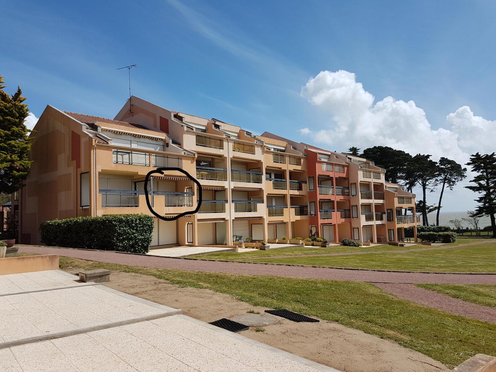 Appartement Vue Mer. A 40M De La Plage. Pornic Exterior foto
